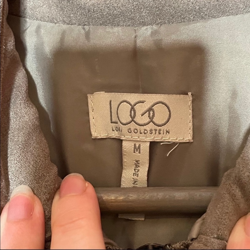 Logo By Lori Goldstein Python Print Vest Size M - image 5